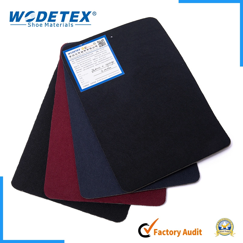 2022 Fabric Laminate Foam or Velvet Composite Fabric and Loop Fabric with Sponge