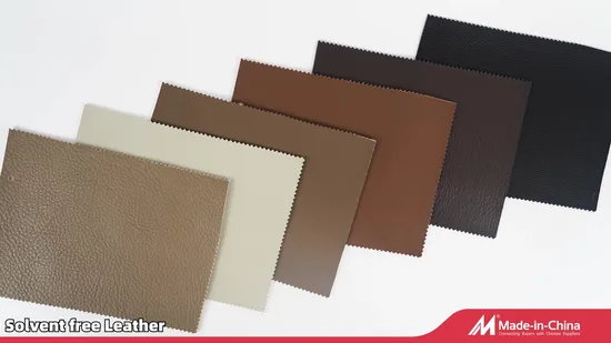 Rotolo di tessuto sintetico in pelle PVC sintetico Pelle scamosciata artificiale